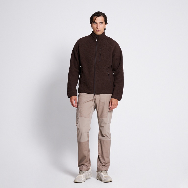 Pile jacket "Vallen 2.0"  Dark Brown